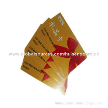 PVC VIP Card with Full-color Printing, Any Design or Logo Accepted